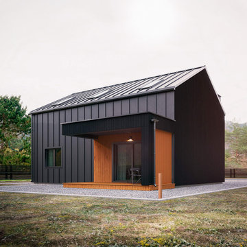 PREFAB LOG CABIN HOME KIT NATURAL WOOD 1423 ft² / 132 m²