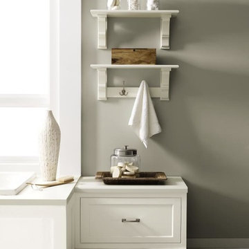 Decorá Cabinets: Floating Bathroom Shelves