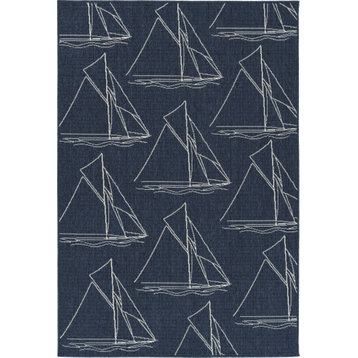 Kaleen Amalie Collection AML03 1'9"x3' Navy Rug