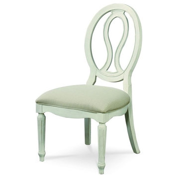 Summer Hill Pierced Back Side Chairs, Cotton, Set of 2