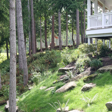 Contemporary Northwest Landscape, Port Ludlow WA