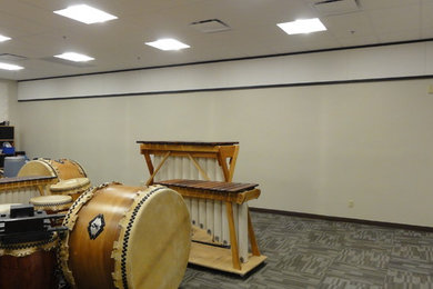 Walltek's Wall Storage Solution for a Music Classroom