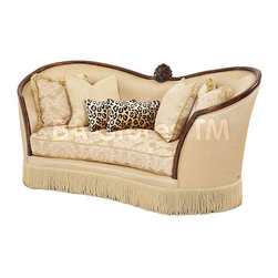 "Michael Amini" Pearl Sofa, Palace Gates Collection - Sofas