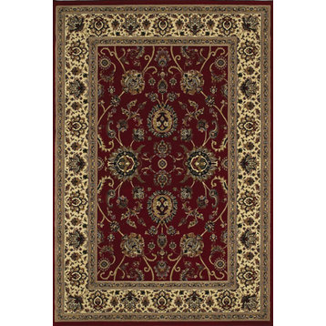 Oriental Weavers Ariana 130 4'x6' Red/Ivory Rug