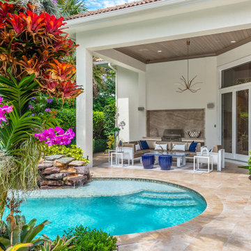 Palm Beach Tropical Paradise Glamor