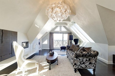 Trendy living room photo in San Francisco