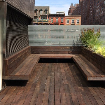 Highline facing roof garden
