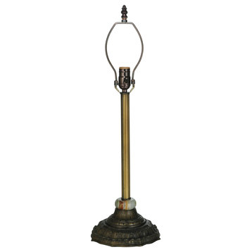 Meyda Lighting 16.5"H Reeded Column Table Lamp Base