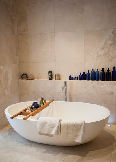 13 gelungene Inszenierungen für eine freistehende Badewanne