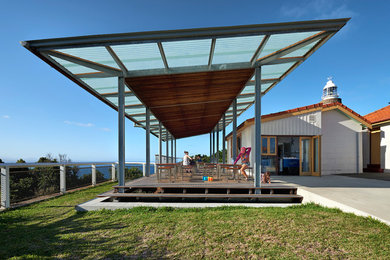 Photo of a contemporary verandah in Other.