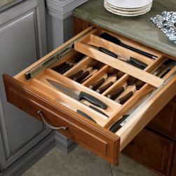 Thomasville Kitchen-Wood Tiered Cutlery Divider Accessory - Products