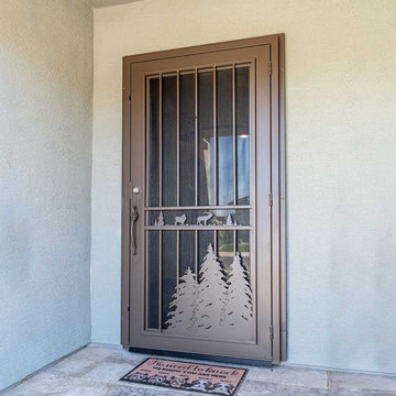 Pinetop Iron Security Door Exclusive
