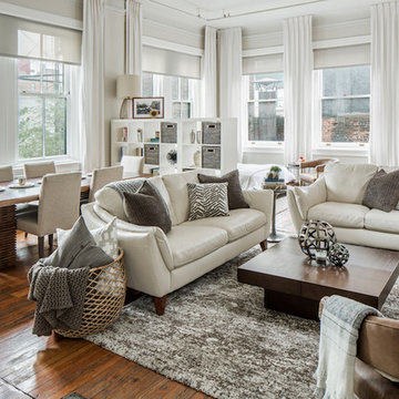 A Chic, Rustic Loft Overlooking Union Square
