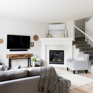 Auburn Bay Living Room and Dining Room