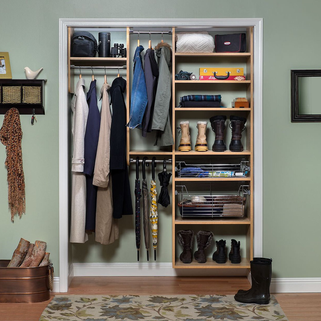 Transitional Closet