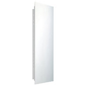 3-5/8 x 13-3/8 Replacement Medicine Cabinet White Metal Shelf Package of 12