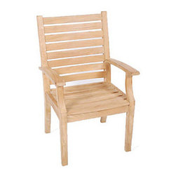 Casual Classics Jib Delux Arm Chair - Outdoor Lounge Chairs