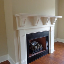 New Construction Craftsman Bungalow - Indoor Fireplaces