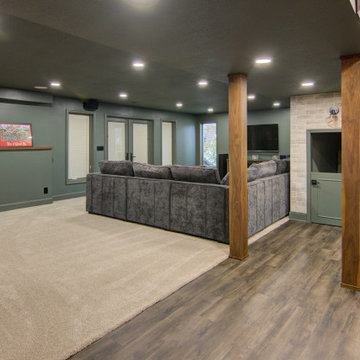 Modern Elegance Basement Remodel