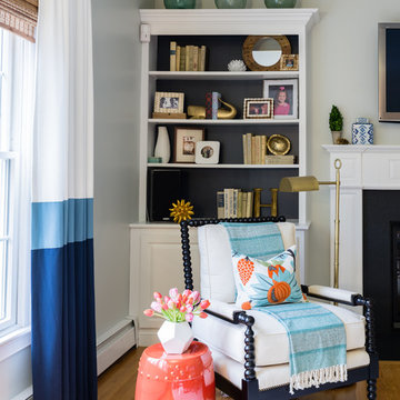 A Colorful Room for a Young Family