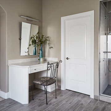 Pretty Traditional Bathroom Remodel