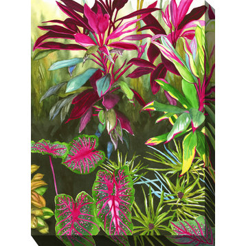Bright Botanicals Outdoor Art, 30"x40"