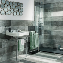 Slumber Wood Effect Ash Mix Tile - Flooring