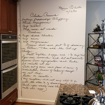 Recipe Wall Mural
