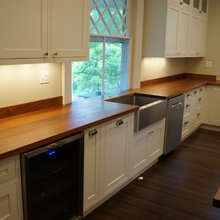Wood countertops