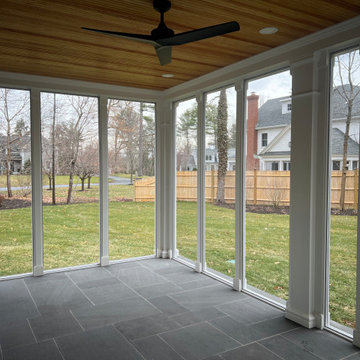 Glass-Enclosed Screened Porch