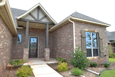 Traditional home design in Oklahoma City.