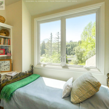 Pretty Bedroom with New Double Casement Window Combination - Renewal by Andersen