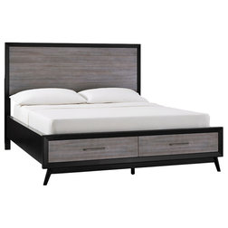Midcentury Platform Beds by Lexicon Home