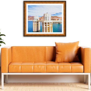 "Hoover Dam Rendition I" Fine Art Print