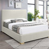 Crosby Linen Upholstered Bed, Beige, Full