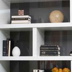 Modern High-Gloss Bookshelf (mHouse Project) - Storage And Organization