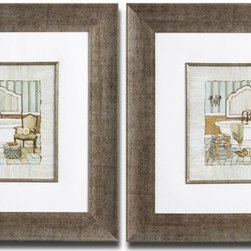 www.essentialsinside.com: vintage luxe, wall art - Artwork