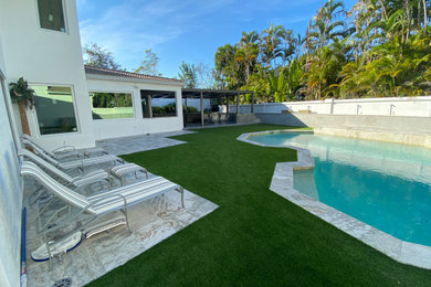 Pool, Putting Green, and Outdoor Living Area