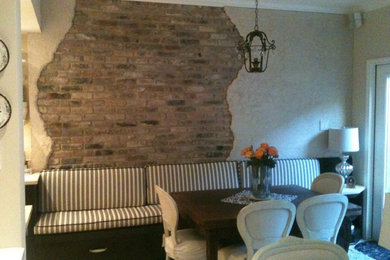 Inspiration for a dining room remodel in Dallas