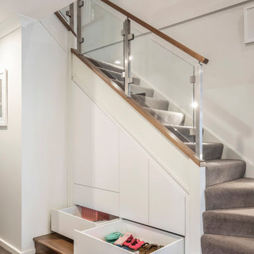 WIR, Under-stair Cabinetry and Shelving project