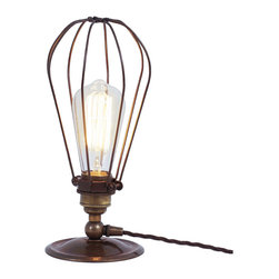 VOX VINTAGE CAGE TABLE LAMP - Table Lamps