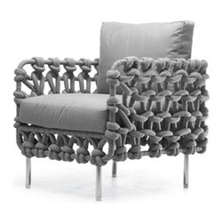 Kenneth Cobonpue - Kenneth Cobonpue Cabaret Easy Armchair - Outdoor - Home Fencing And Gates