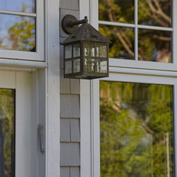 North Shore Chicago Shingle Style Home - Outdoor Wall Lights And Sconces