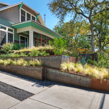 Steel Retaining Wall