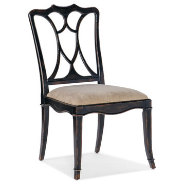Charleston Upholstered Seat Arm Chair
