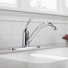 Delta 134/100/300/400 Series Single Handle Kitchen Faucet, Chrome, 100-DST