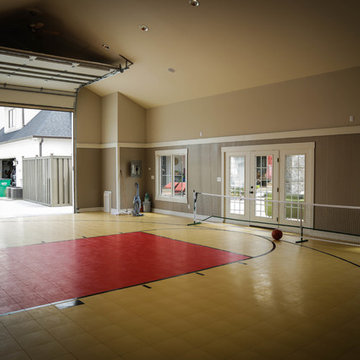 Custom Basketball Garage