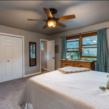 Stunning Interior. Revere Pewter Paint Color.