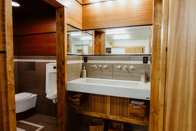 Bathroom - contemporary bathroom idea in Seattle