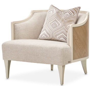 Camden Court Accent Chair - Flax/Pearl